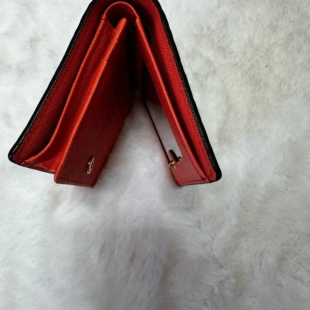 MCM Cognac Visetos Card Holder